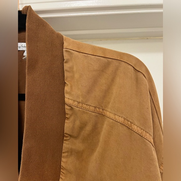 Young Fabulous and Broke Oversized Cropped Jacket - Picture 6 of 9